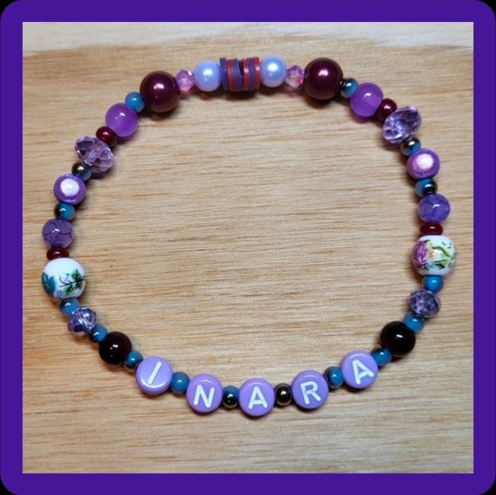 Inara- Firefly Friendship Bracelet, Size 8"